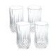 Set de Vasos Highball Jewelite 4 Pzas 107176.04 Gibson