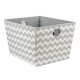 Caja Organizadora Home Basics Grande Gris