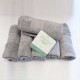 TOALLA DE MEDIO BAÐO GRIS 70X140