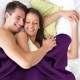 Cobertor Ultrasuave Morado Matrimonial