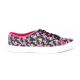 Tenis Estampado Floreado con Agujeta Xoxo 1069Ng