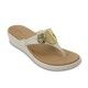 Sandalia Embellished Pata de Gallo Crocs Sanrah H