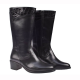 Bota Tacón Bajo con Adorno Superior Tolino 41214-2 N