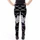 Leggings mujer araña negra