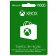 Tarjeta Xbox Live Gc 1000 Mxn