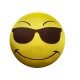 Cojin Emoticon Jumbo Lentes Cigama