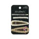 Clips y Pasadores Scunci con Decorado en Piedras 4 Pz