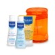 Pack Mustela - Solar 100 ml - Physio 100 ml-  Gel dermo 100 ml