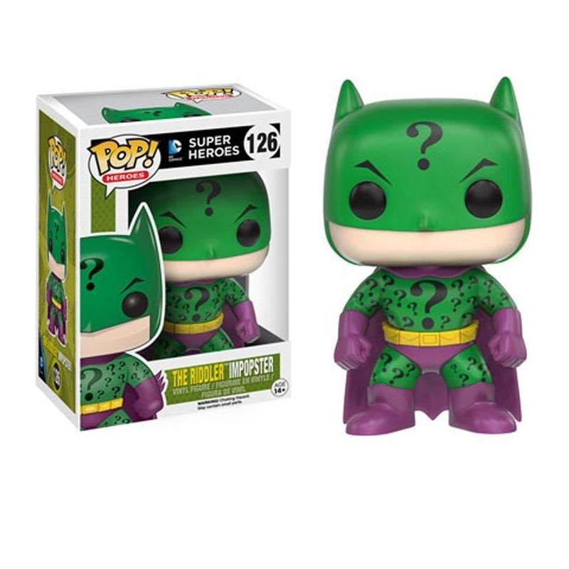 The Riddler Impopster 126 Batman Pop Heroes DC 100 porciento Vinil ...