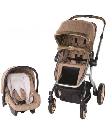 Sistema de Viaje Legacy Dlx Beige Evenflo