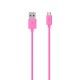 Cable Belkin Micro USB 20 Rosa 12m