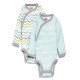 Camiseta Manga Larga Bebe Set 2 PZ. Azul Skip Hop Azul NB