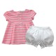 Conjunto Girl Blusa Moño con Blommer Mondo Bambino