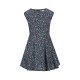 Vestido Floral Manga Corta Jeanious Girl