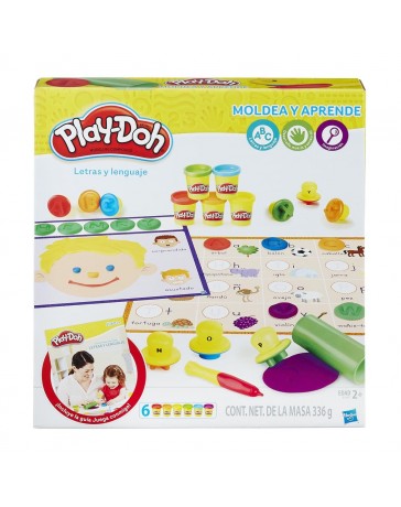 Moldea y aprende store play doh