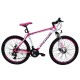 BICICLETA MONK 26 KALT ALUMINIO ROSA/BLANCO, 21 VEL SHIMANO